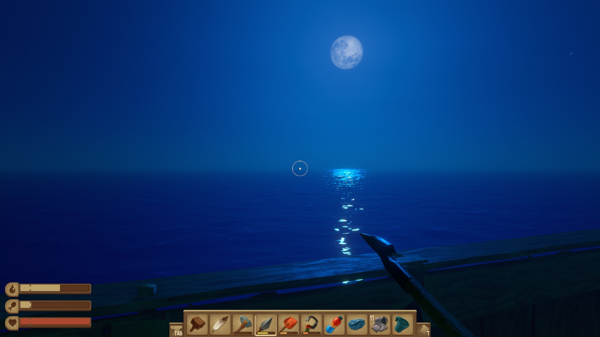 Night at sea